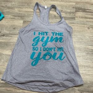 Next Level Graphic Tank Top